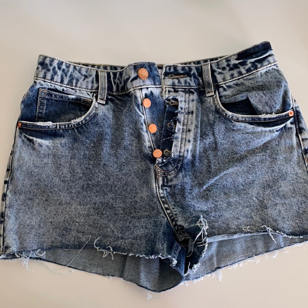Zara denim shorts